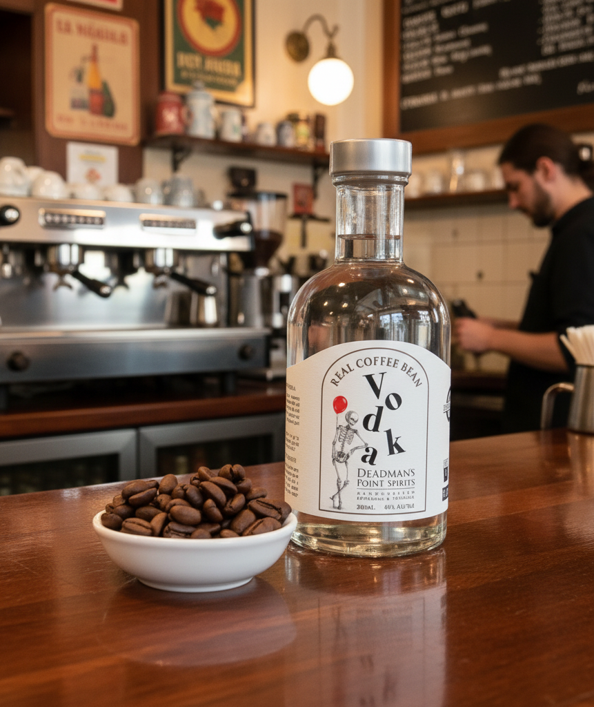 Real Coffee Bean Vodka (200ml)