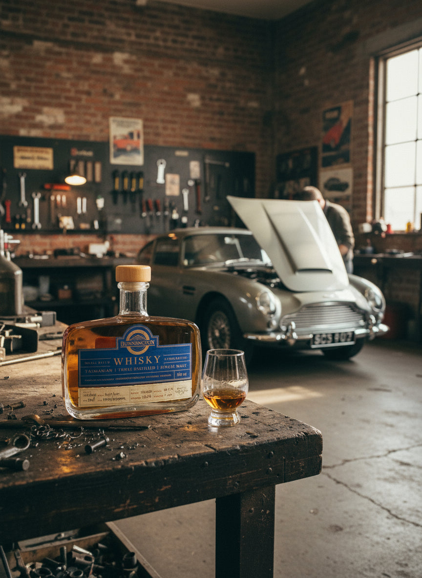 Hunnington Triple Distilled Single Malt Whisky - Cask HD060 (Sherry / Bourbon Cask) 500ml