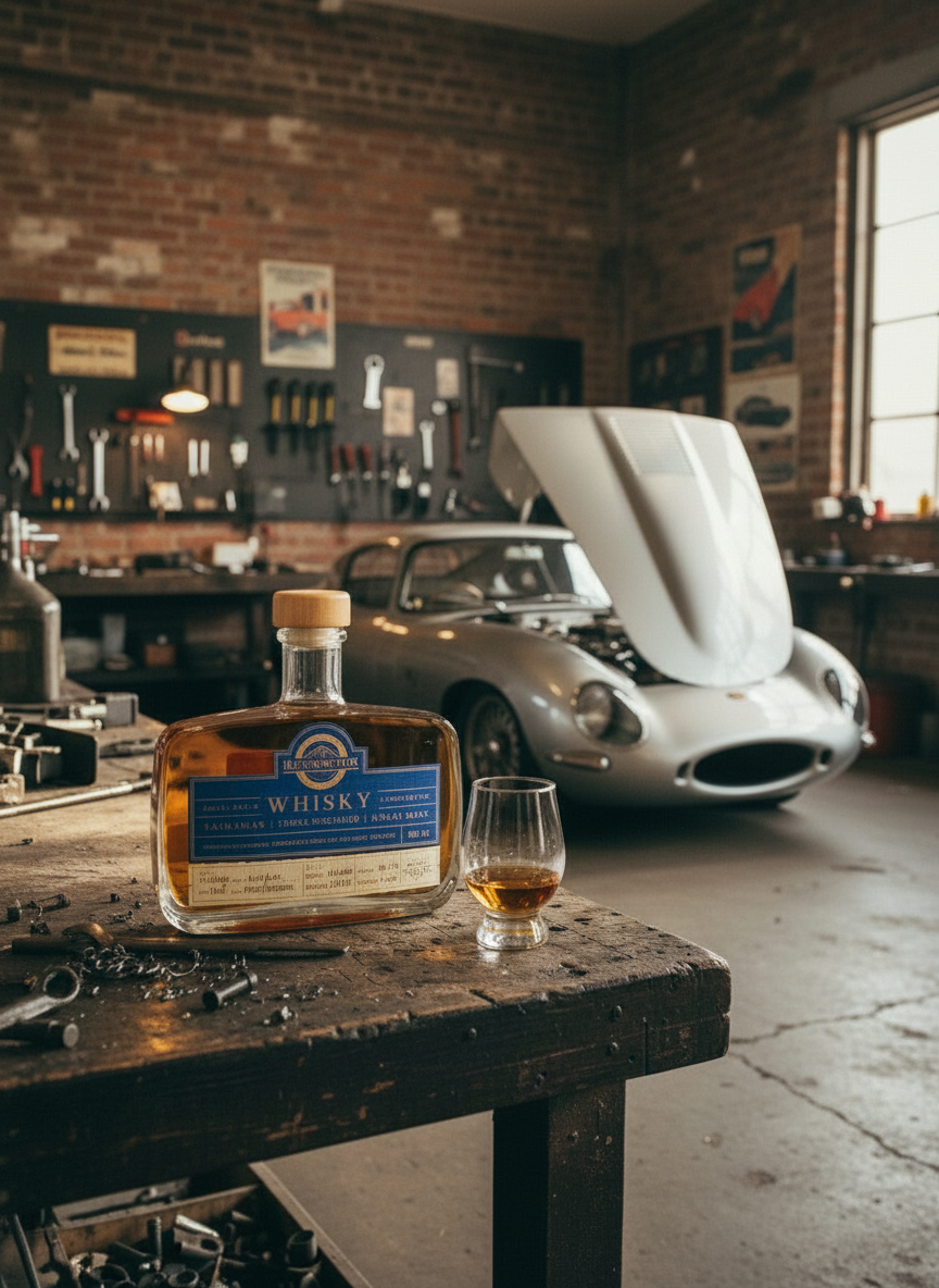 Hunnington Triple Distilled Single Malt Whisky - Cask HD060 (Sherry / Bourbon Cask) 500ml