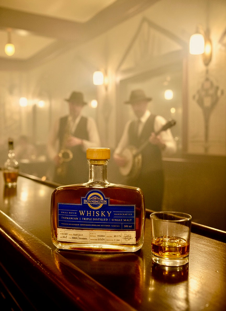 Hunnington Triple Distilled Single Malt Whisky - Cask HD060 (Sherry / Bourbon Cask) 500ml