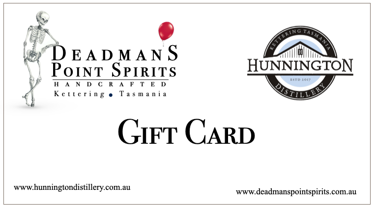 Hunnington Distillery & Deadman's Point Spirits Gift Card